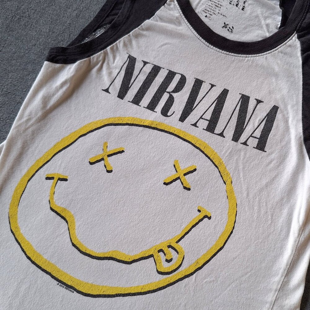 Women's Nirvana Muscle Tank T-Shirt XS